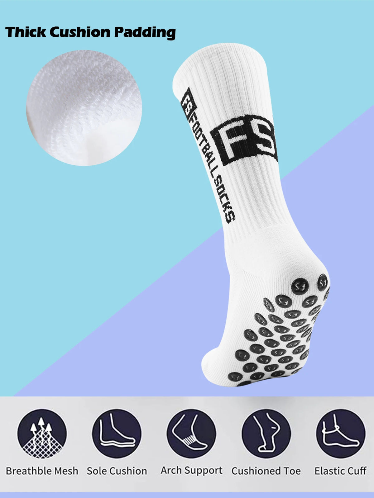 Grip Socks Match Pack — 4 Pairs