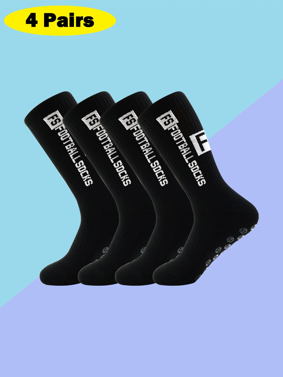 Grip Socks Match Pack — 4 Pairs