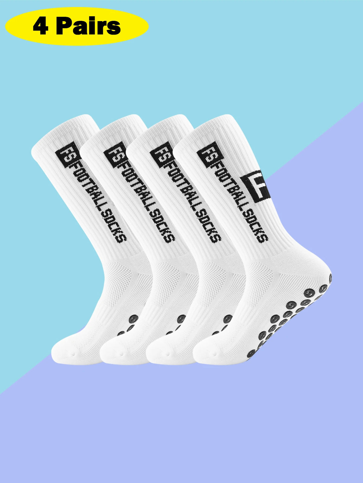 Grip Socks Match Pack — 4 Pairs